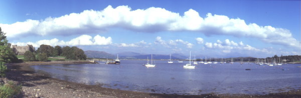 Dunstaffnage Castle near Oban.