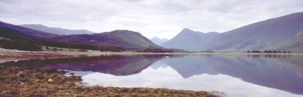 Glen Etive,looking down Loch Etive towards Glencoe.