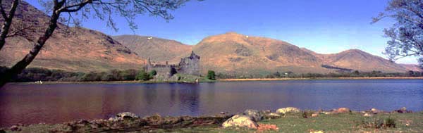 Kilchurn Castle. Major Campbell Castle situated on Beautiful Loch Awe. Visit soon for 360 Degree panoramic of this photograph.